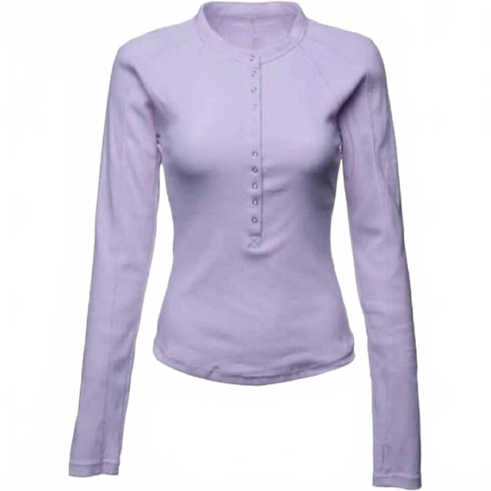 NEW FREE PEOPLE women's kick off tee in plum